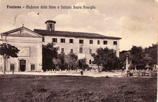 Scorcio del Convento agostiniano e del vecchio santuario della Madonna della Neve - Frosinone